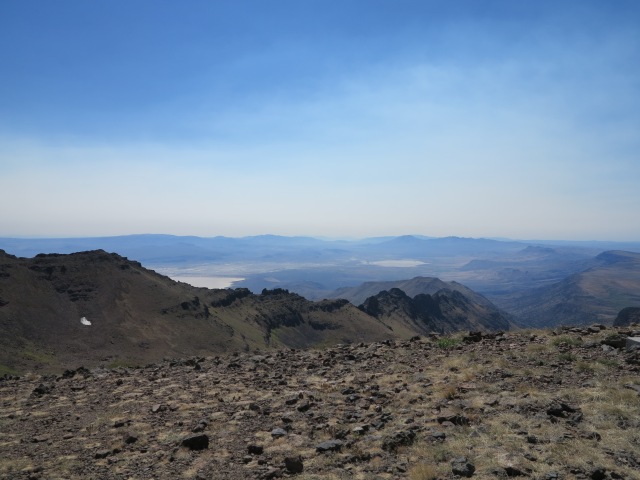 Looking towards the south east, towards Nevada